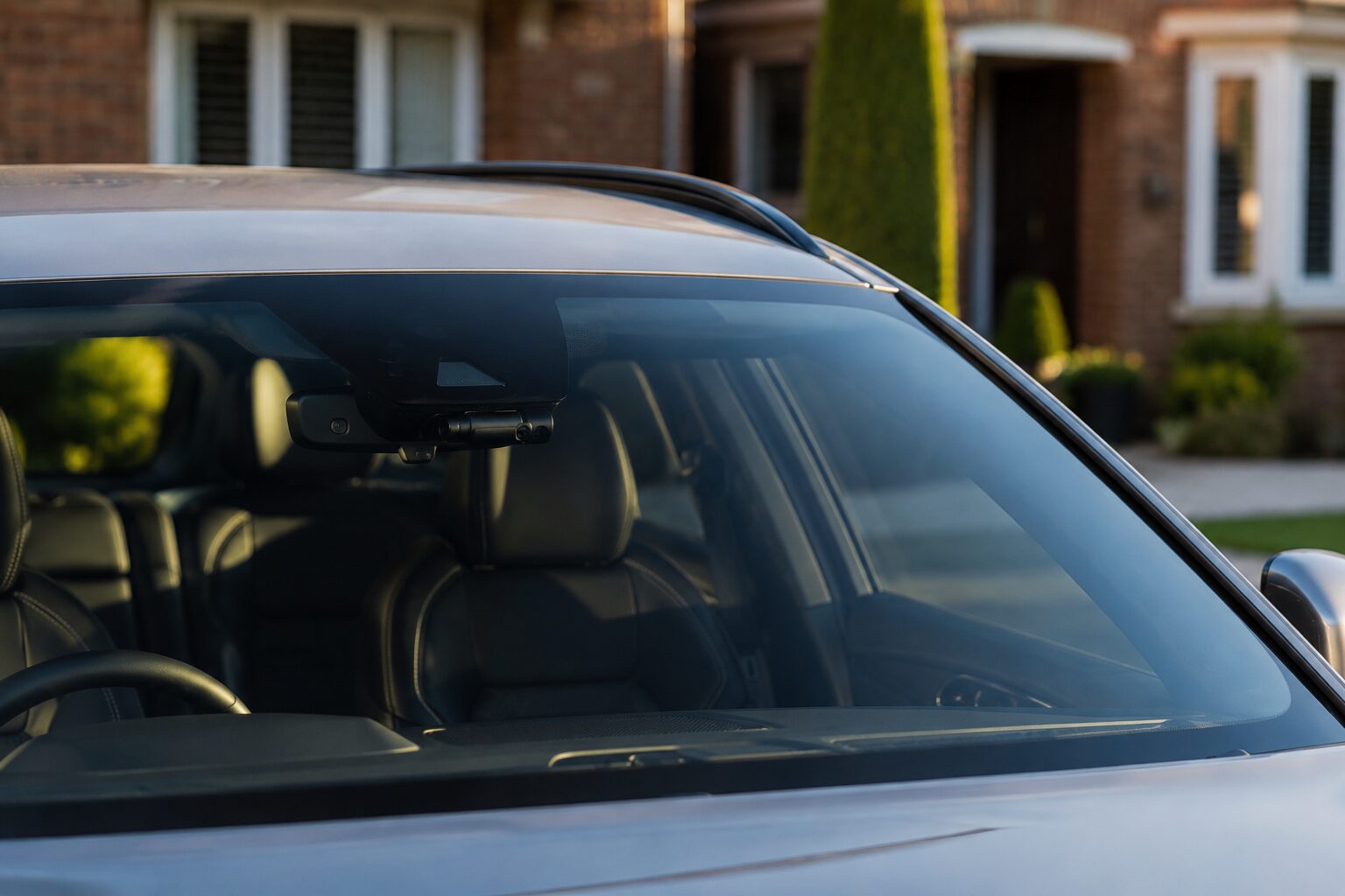 Family car dashcam installation